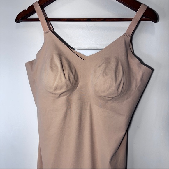 Knix LuxeLift Tank Slip Contour Dress Nude Shapewear Smoothing Size Large - Picture 7 of 12